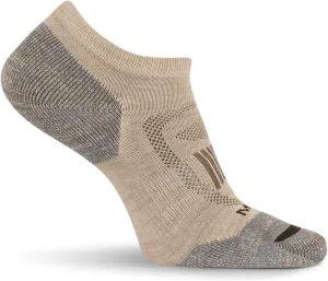 Merrell Men's and Women's Zoned Cushioned Wool Hiking Low Cut Socks-1 Pair Pack-Breathable Arch Support