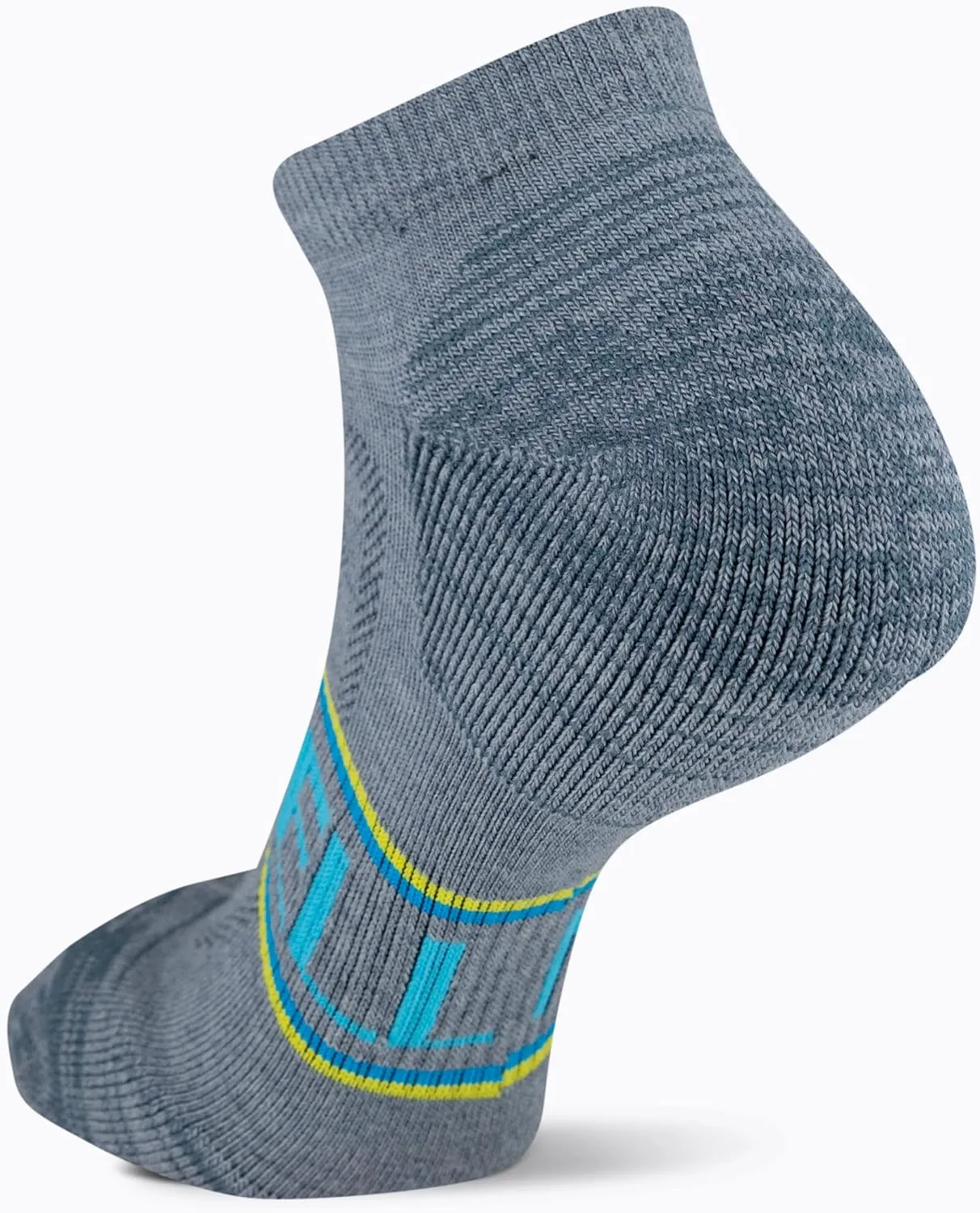 Merrell Men's and Women's Zoned Cushioned Wool Hiking Socks-1 Pair Pack-Breathable Unisex Arch Support