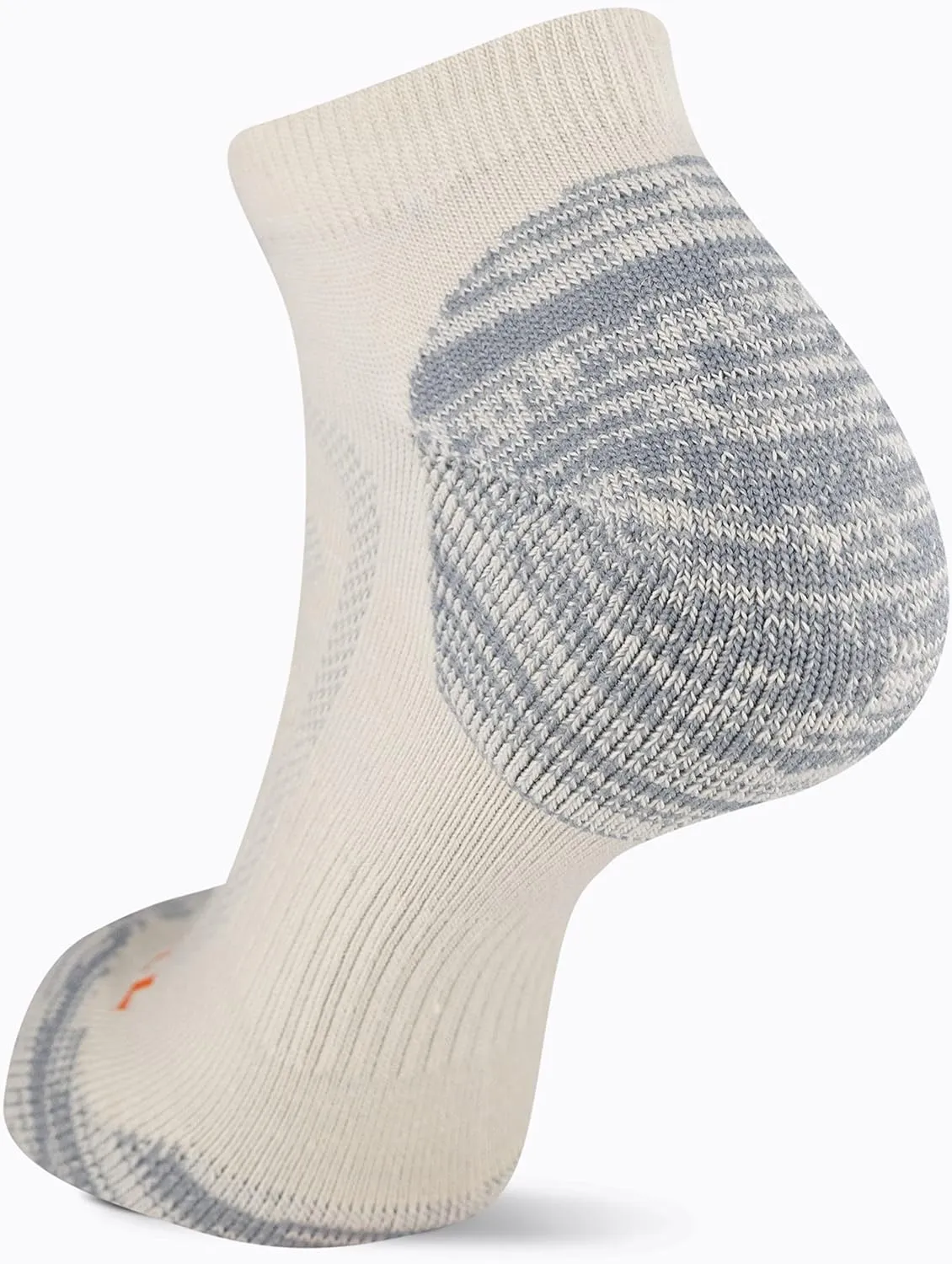 Merrell Men's and Women's Zoned Cushioned Wool Hiking Socks-1 Pair Pack-Breathable Unisex Arch Support