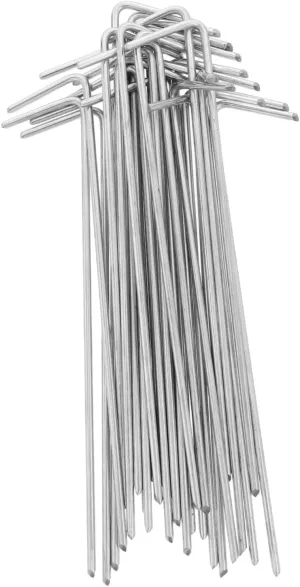 MERRYHAPY Outdoor Tent Ground Pegs 30pcs Sturdy Tent Stakes for Camping and Hiking