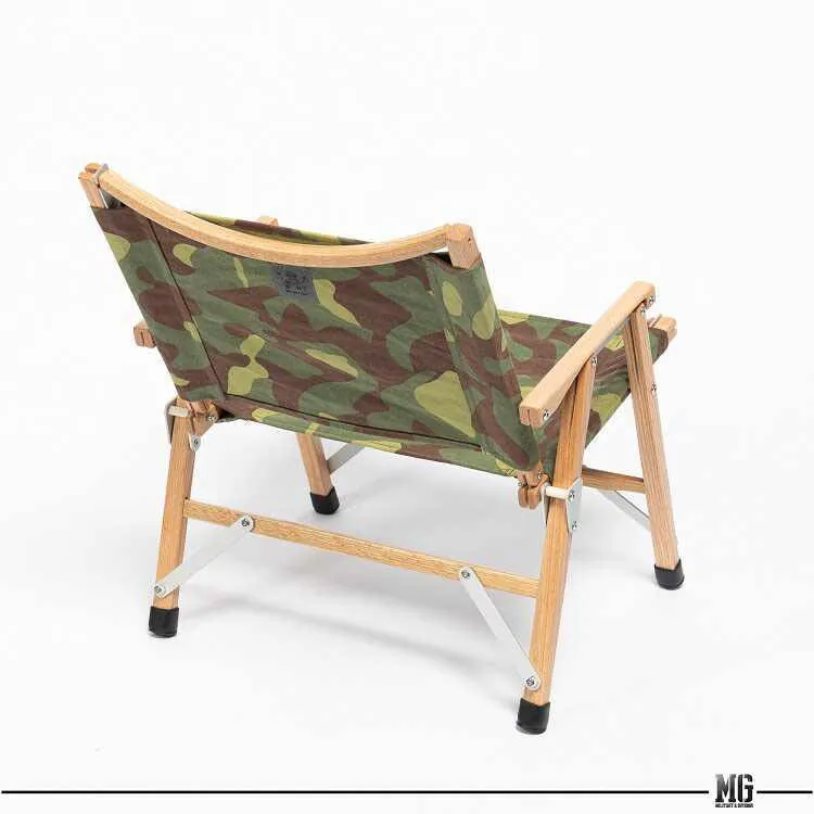 MG Upcycle Division Wooden Foldable Camping Chair