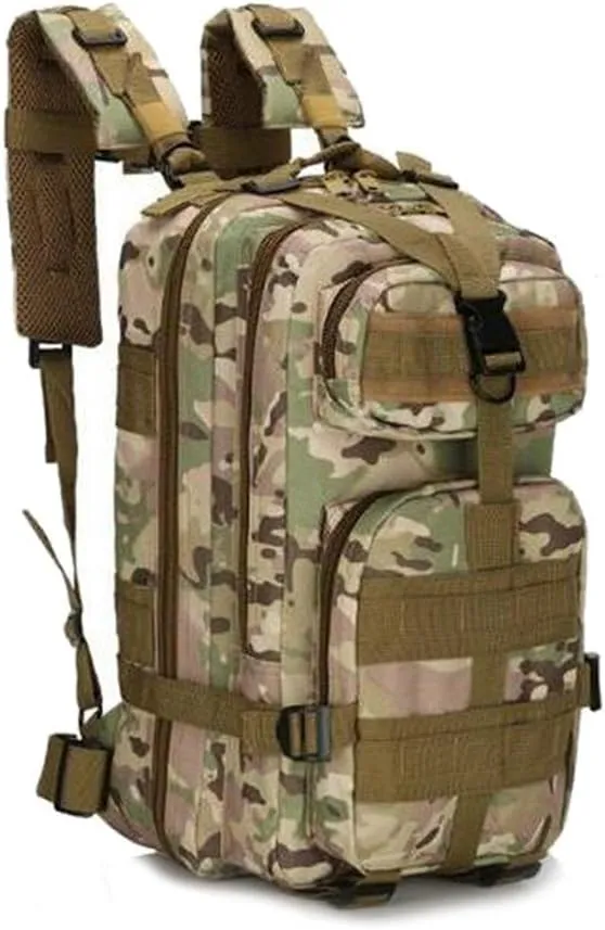 Military Tactical Backpack Assault Pack Molle Bug Out Bag 25L Rucksack