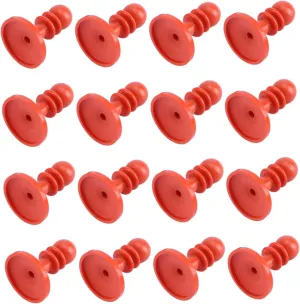 Mipcase 16Pcs Tent Pole Protection Kit Durable Insulated Caps for Outdoor Camping Your Tent with Reliable Support and Rain Protection