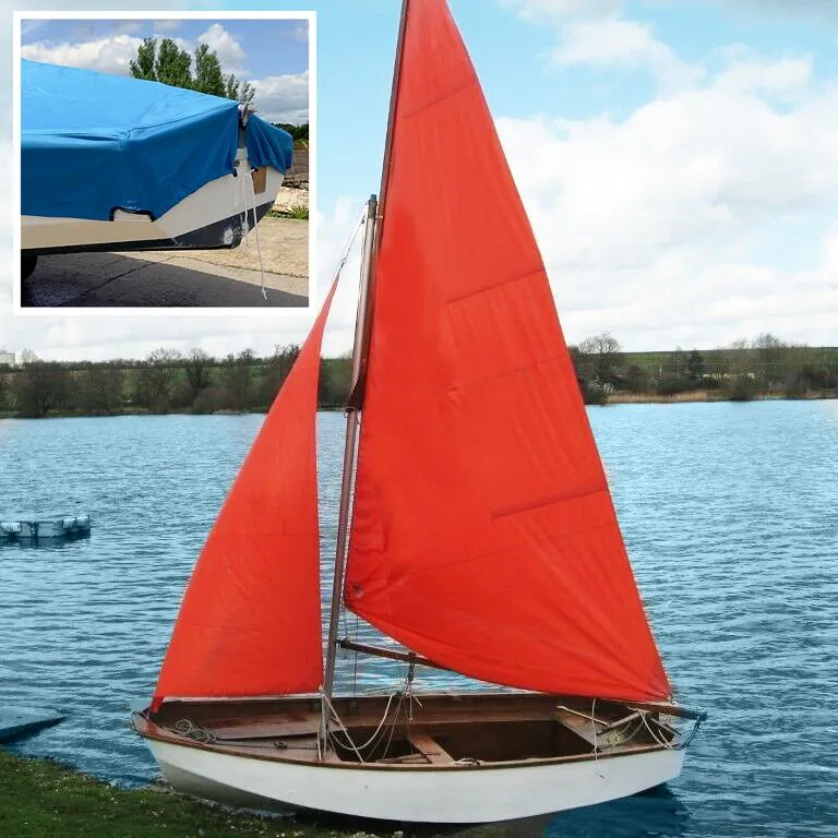 Mirror Dinghy Tailored Boat Cover