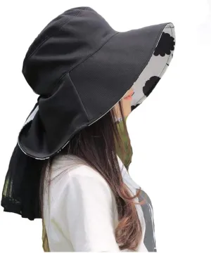 Mosquito Head Net Hat - Safari Hiking Fishing Hats Protection from Bug Insect for Women
