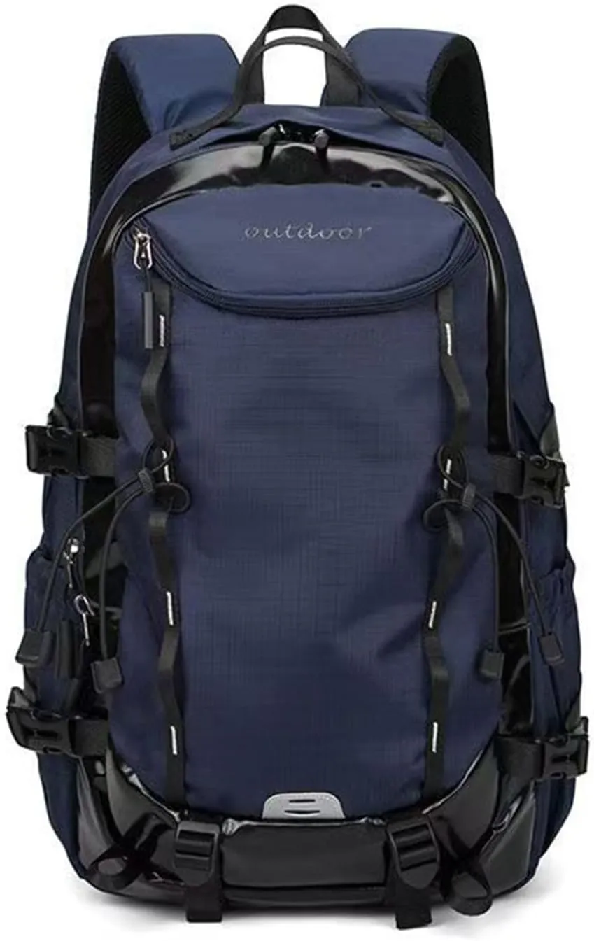 Mountaineering Backpack for Men 40L, Waterproof Outdoor Sport Backpack for Climbing Travel Hiking Cycling CampingTrekking (Blue,40L)