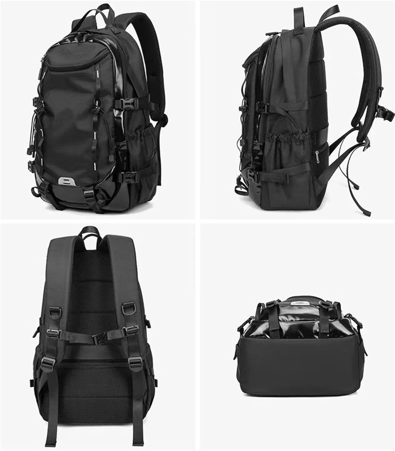 Mountaineering Backpack for Men 40L, Waterproof Outdoor Sport Backpack for Climbing Travel Hiking Cycling CampingTrekking (Blue,40L)