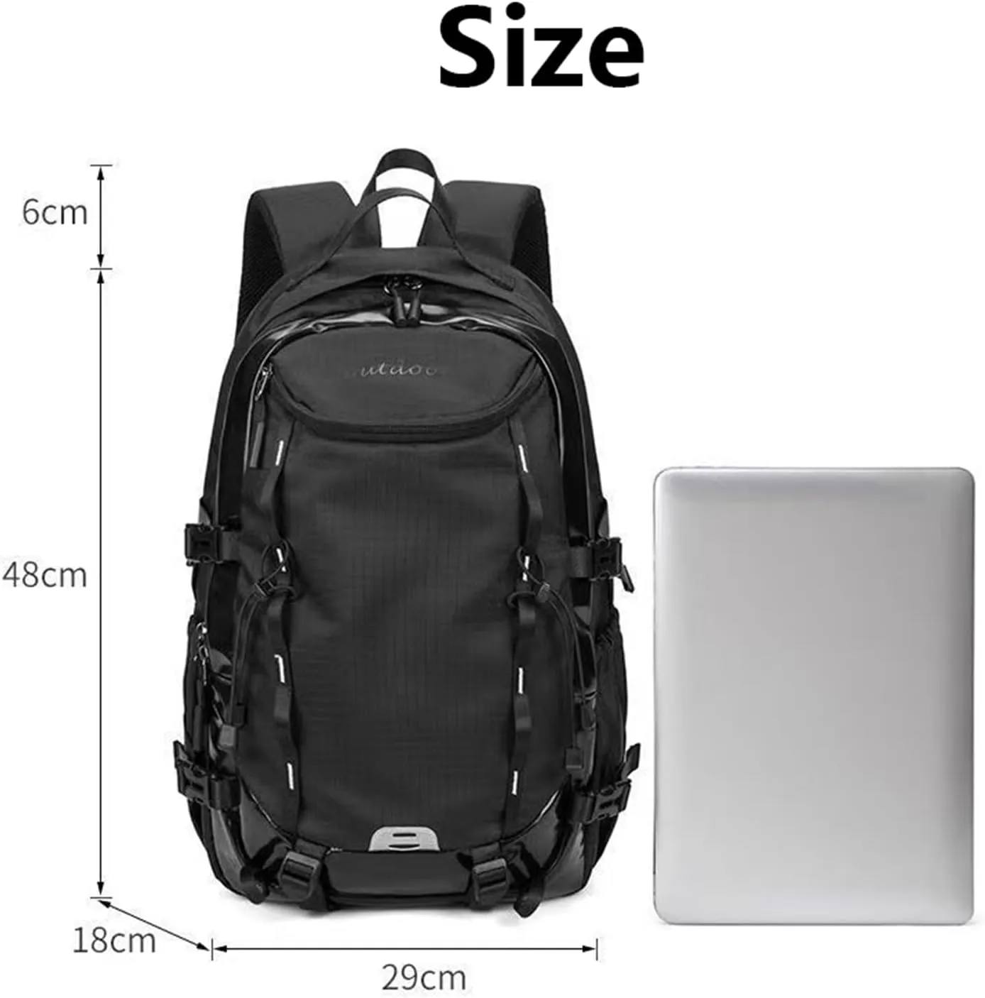 Mountaineering Backpack for Men 40L, Waterproof Outdoor Sport Backpack for Climbing Travel Hiking Cycling CampingTrekking (Blue,40L)