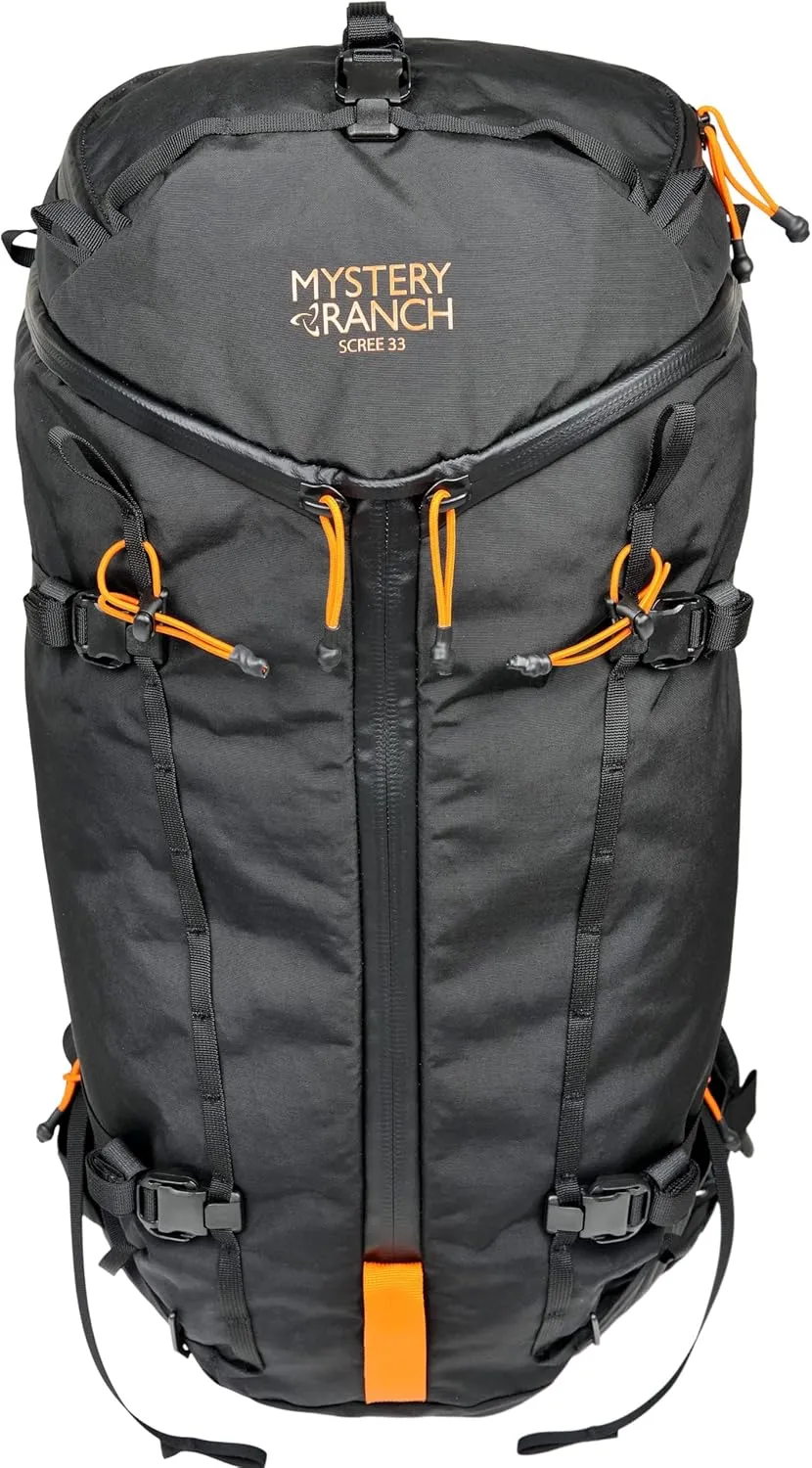 Mystery Ranch Scree 33 Backpack - Technical Hiking Daypack, Black, L