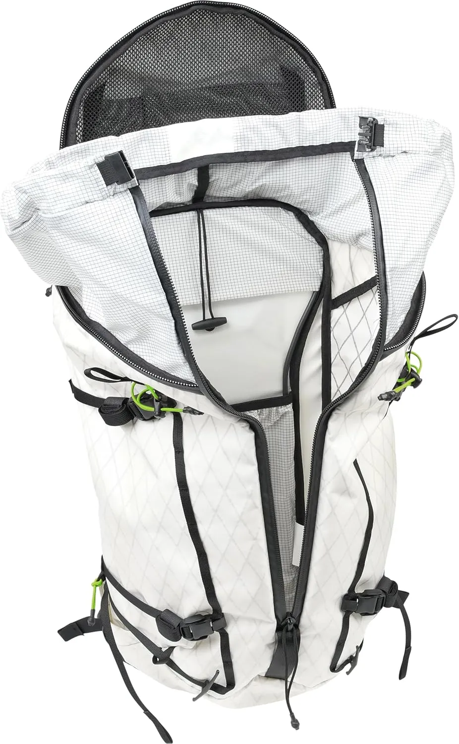 Mystery Ranch Scree 33 Backpack - Technical Hiking Daypack, White/Limeade, M