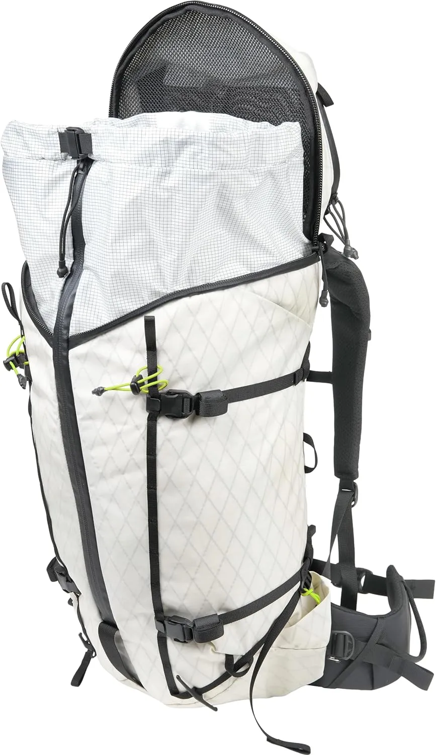 Mystery Ranch Scree 33 Backpack - Technical Hiking Daypack, White/Limeade, M