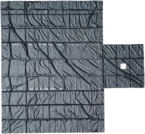 Mytee Products Airbag/Parachute Fabric Heavy Duty 14oz Lumber Tarp 24x20 (8' Drop with 8' x 8' Flap) - Black