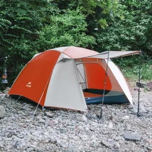 Naturehike Camping Tent, 2/3 Person Double Layer, Instant Easy Setup, Waterproof PU2000mm, 54 MPH Wind Resistance, UPF 50 , Outdoor Tent for Camping, Festivals, Backyard, Sleepovers