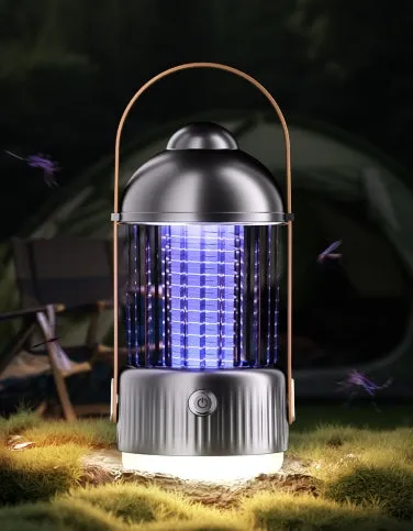 New Camping Light Mosquito Killer Flashlight 2025 Electric Shock Mosquito Repeller Indoor Outdoor Camping Lights