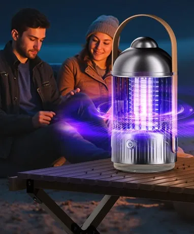 New Camping Light Mosquito Killer Flashlight 2025 Electric Shock Mosquito Repeller Indoor Outdoor Camping Lights