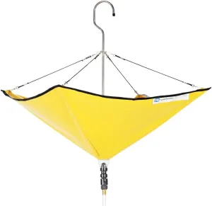 New Pig Roof Leak Diverter Tarp Kit - Umbrella-Style Leak Diverter - 30" x 30" - Yellow - TLS461-YW