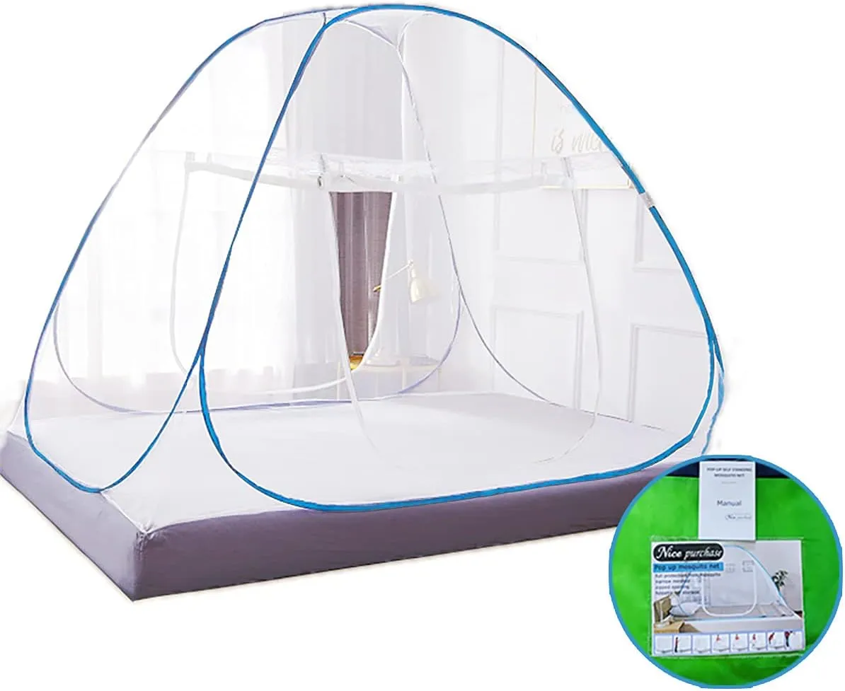 NICE PURCHASE New Portable Folding Mosquito Net Tent Freestand Bed 1 or 2 Openings (1.0m(75 by 38 inches LxW))