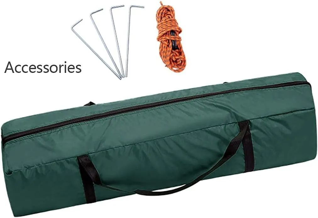 NIEH 2-4 Person Camping Tent,with Moisture-Proof pad and Hammock Waterproof & Windproof Tent for Outdoor,Hiking,Camping,Mountaineering and Travel