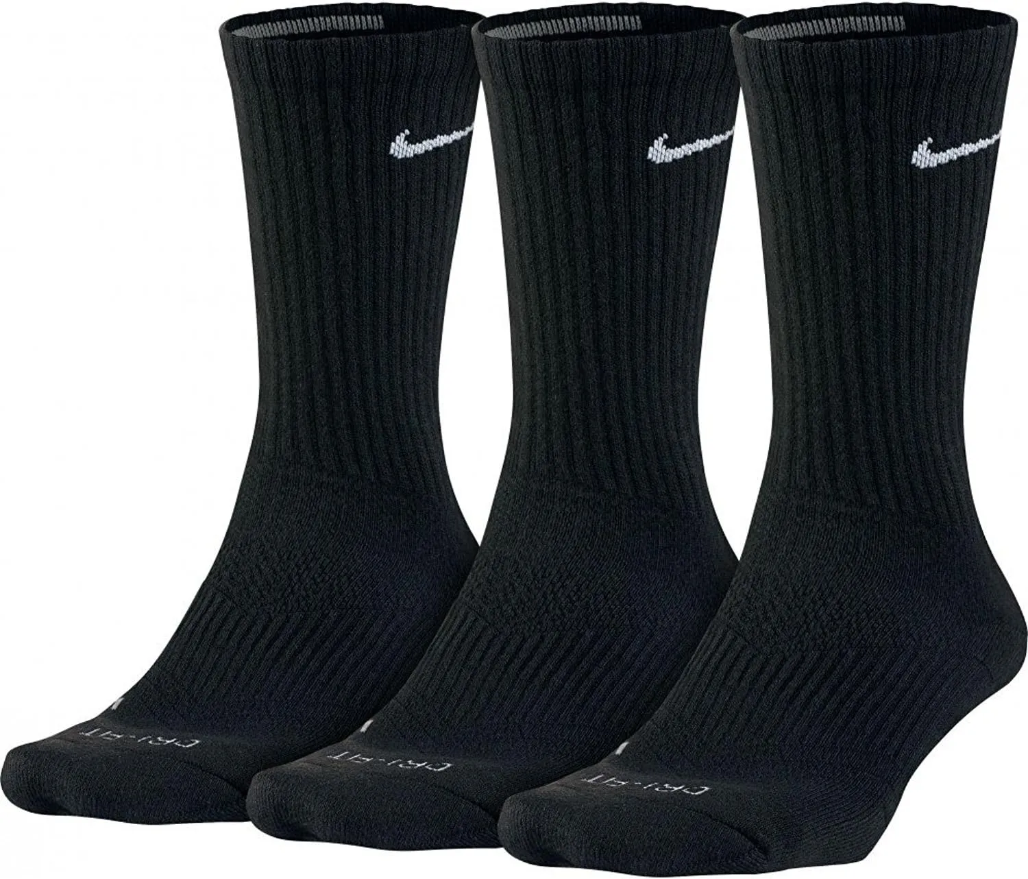 Nike Dri-Fit Women's Cushioned Crew Socks 3 Pack