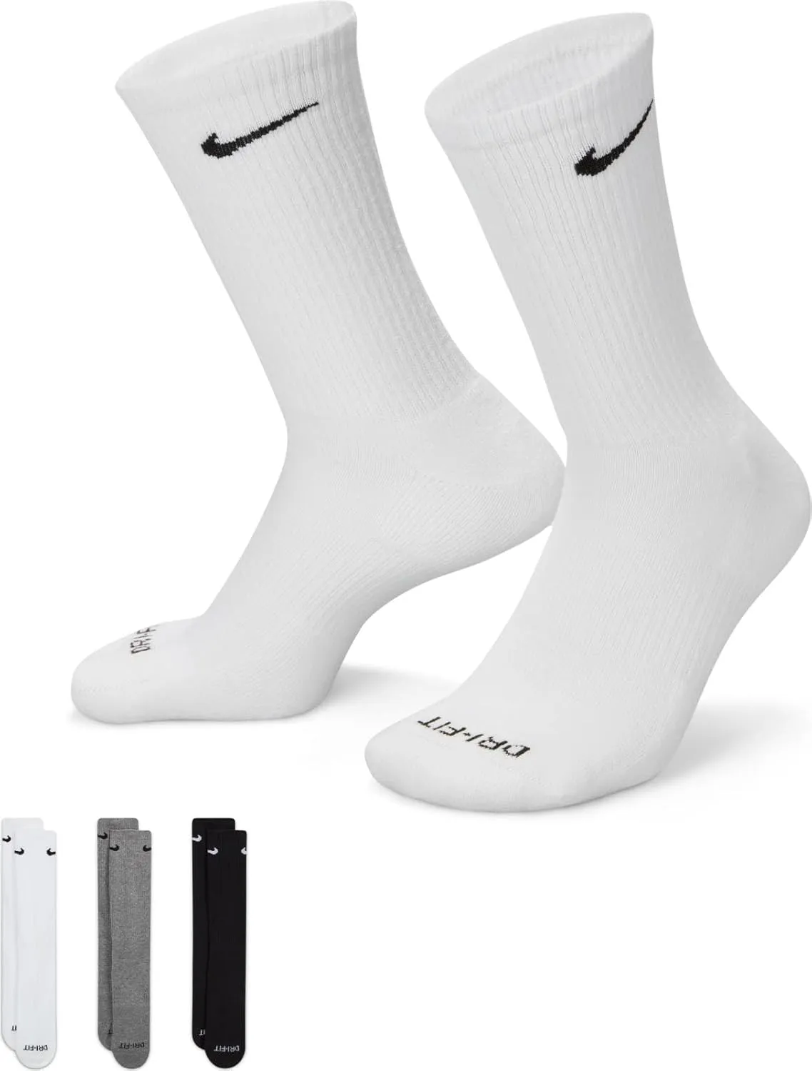 Nike Everyday Plus Cushioned Training Crew Socks