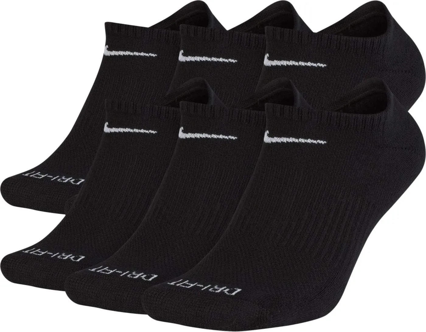 Nike Everyday Plus Cushioned Training No-Show Socks