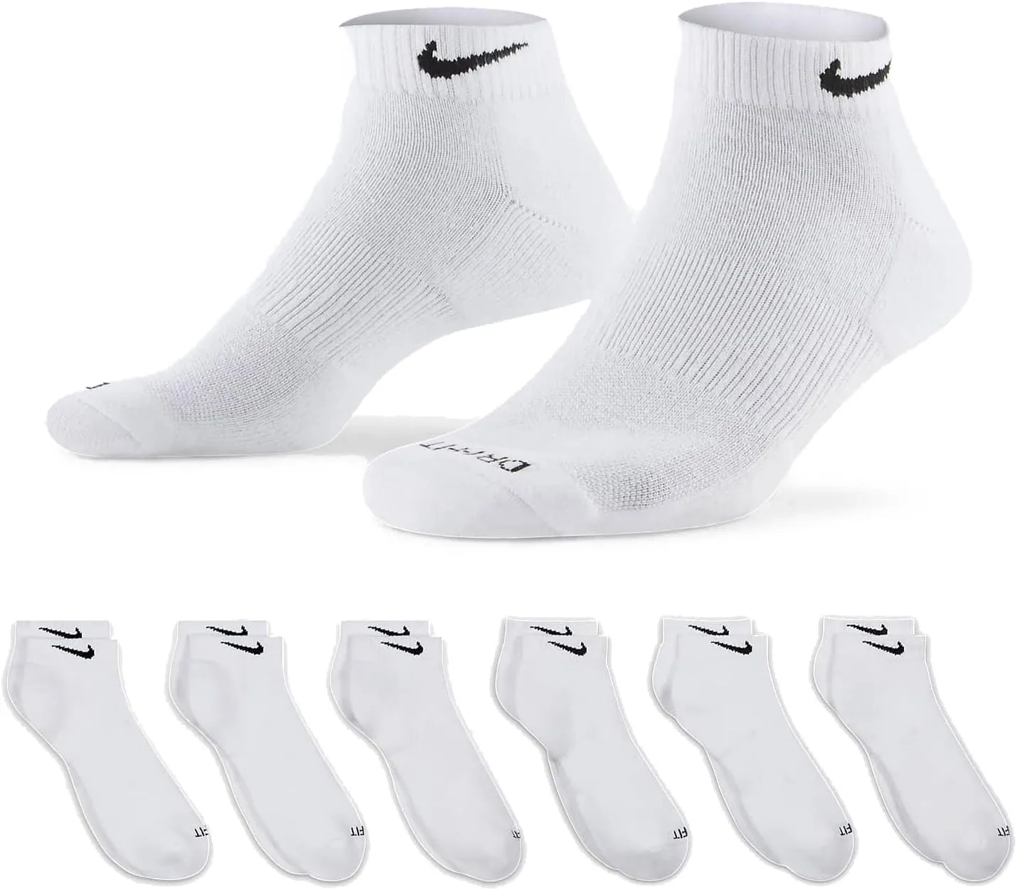 Nike mens Everyday Plus Cushioned Training Ankle Socks