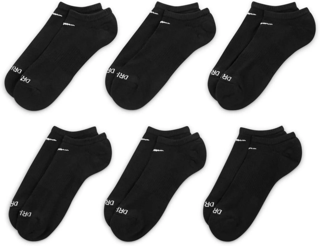 Nike Women's Everyday Plus Cushioned Socks 6 pack