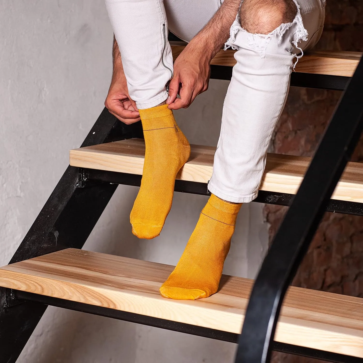 NUDUS UNDERWEAR Bamboo Rayon Classic Dress Socks 5-Pair Gift Box - Very Soft Thin Breathable