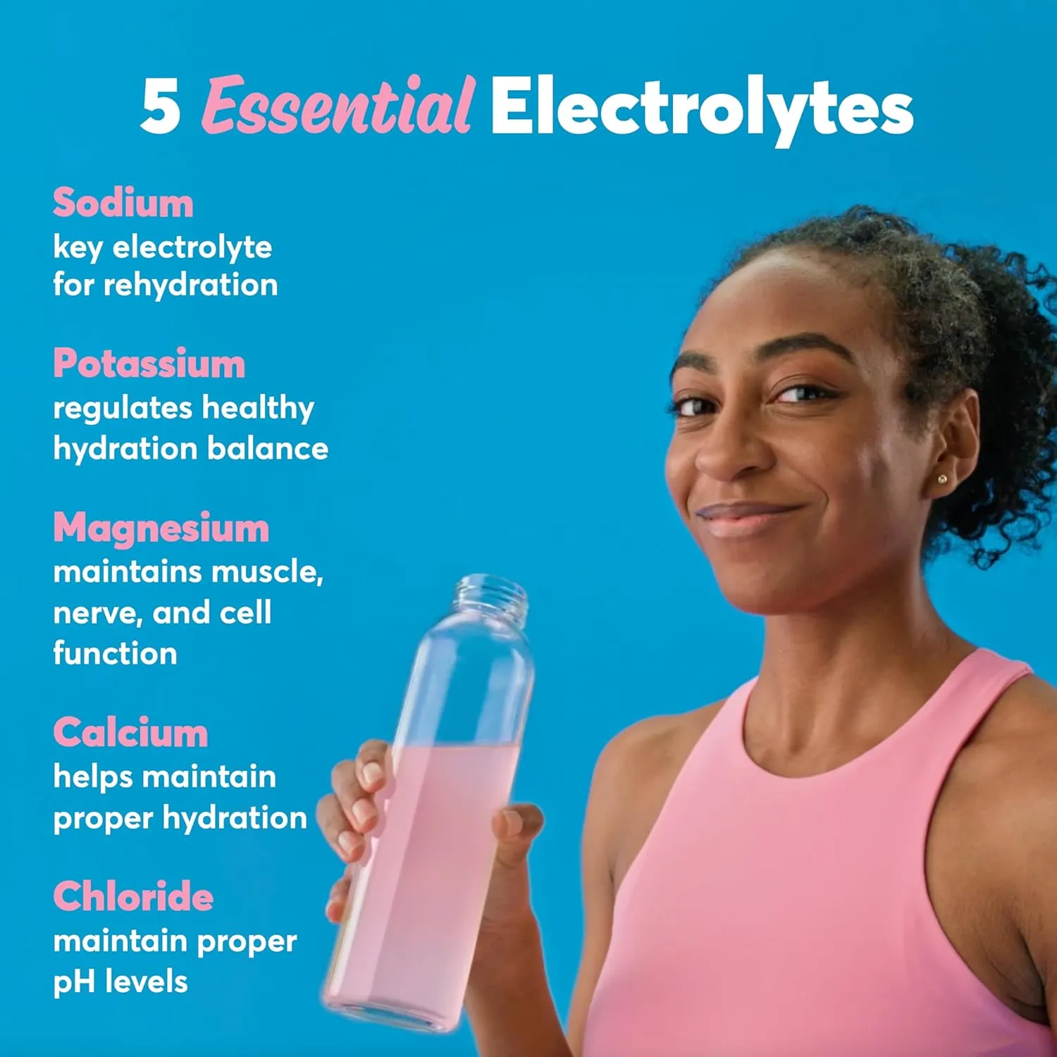 Nuun Sport Electrolyte Tablets with Magnesium, Calcium, Potassium, Chloride & Sodium, Gluten Free & Vegan, Lemon Lime, 8 Pack (80 Servings Total)