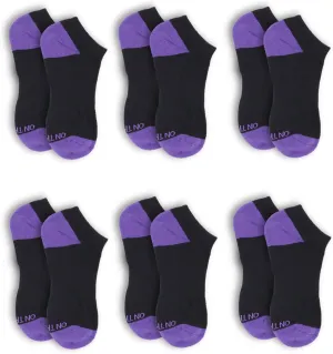 On The Go Women's Cushion Fashion Low-Cut Socks (6 Pair)