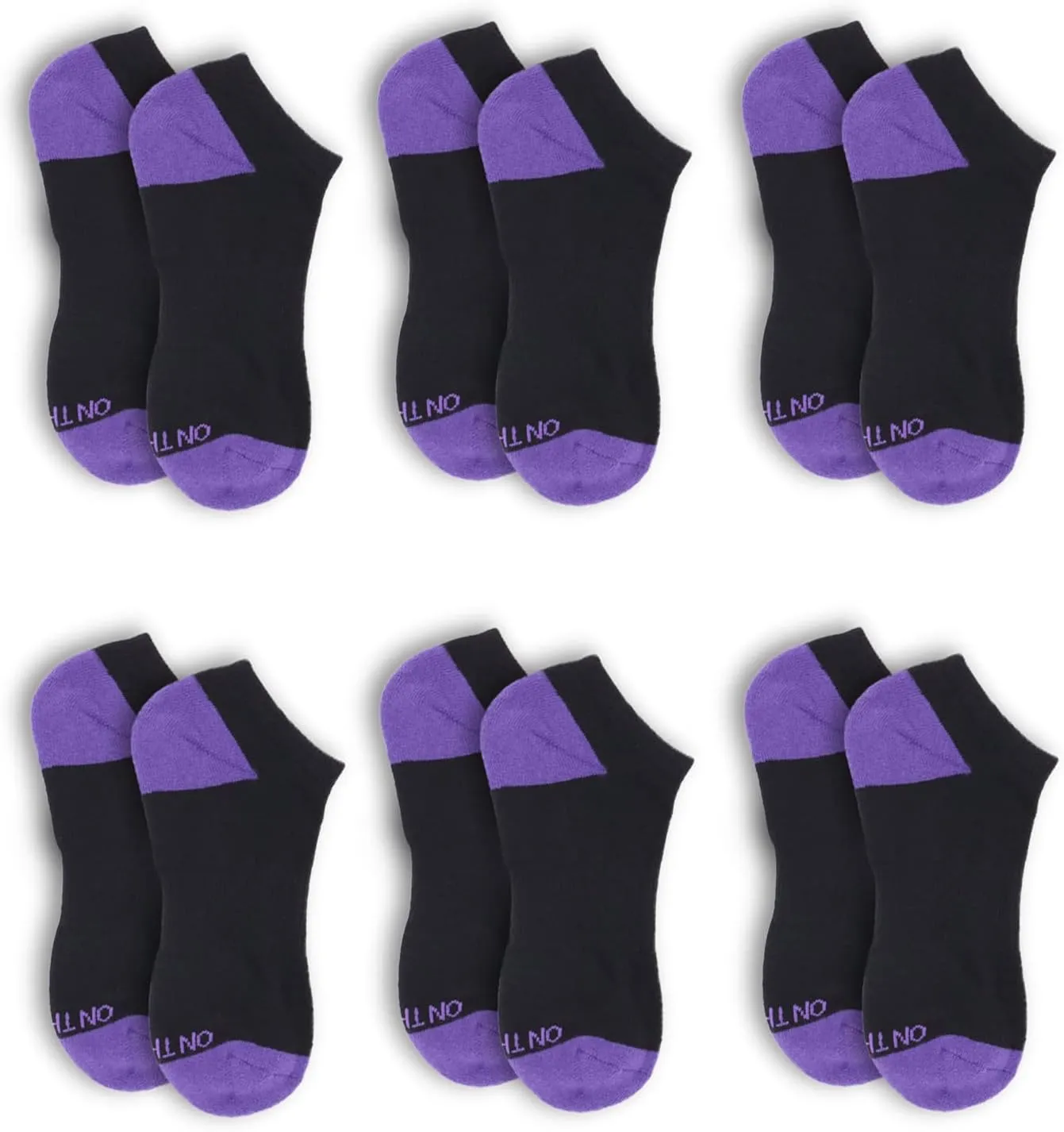 On The Go Women's Cushion Fashion Low-Cut Socks (6 Pair)