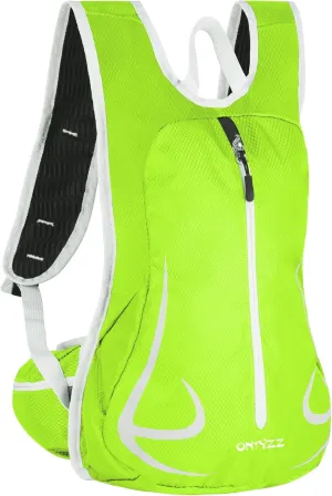 ONTYZZ 14L Small Bike Backpacks Skiing Bags Lightweight& Waterproof Hiking Backpack with Reflective Stripes for Hiking Running Skiing Camping Trekking Mountaineering Cycling-14L Update Green