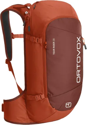 Ortovox Tour Rider 30L Ski Touring Backpack, Desert Orange