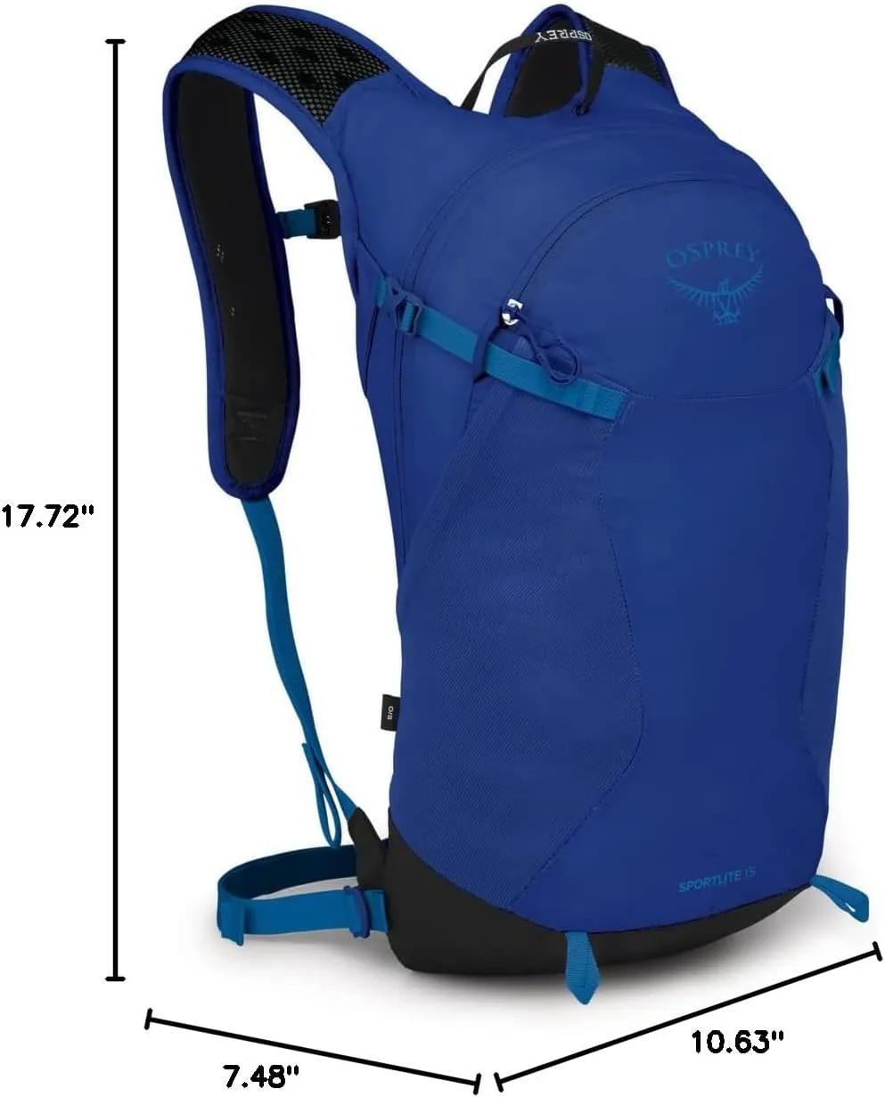 Osprey Sportlite 15L Unisex Hiking Backpack, Blue Sky