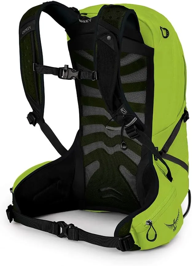 Osprey Talon 11L Men's Hiking Backpack with Hipbelt, Limon Green, L/XL