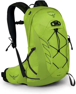 Osprey Talon 11L Men's Hiking Backpack with Hipbelt, Limon Green, L/XL