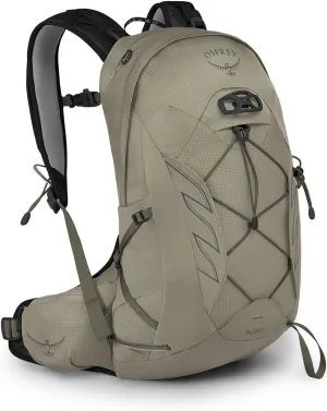 Osprey Talon 11L Men's Hiking Backpack with Hipbelt, Sawdust/Earl Grey, L/XL
