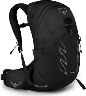 Osprey Talon 22L Hiking Backpack - Stealth Black XL