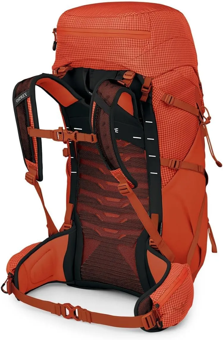 Osprey Tempest Pro 40L Women's Hiking Backpack with Hipbelt, Mars Orange, WXS/S
