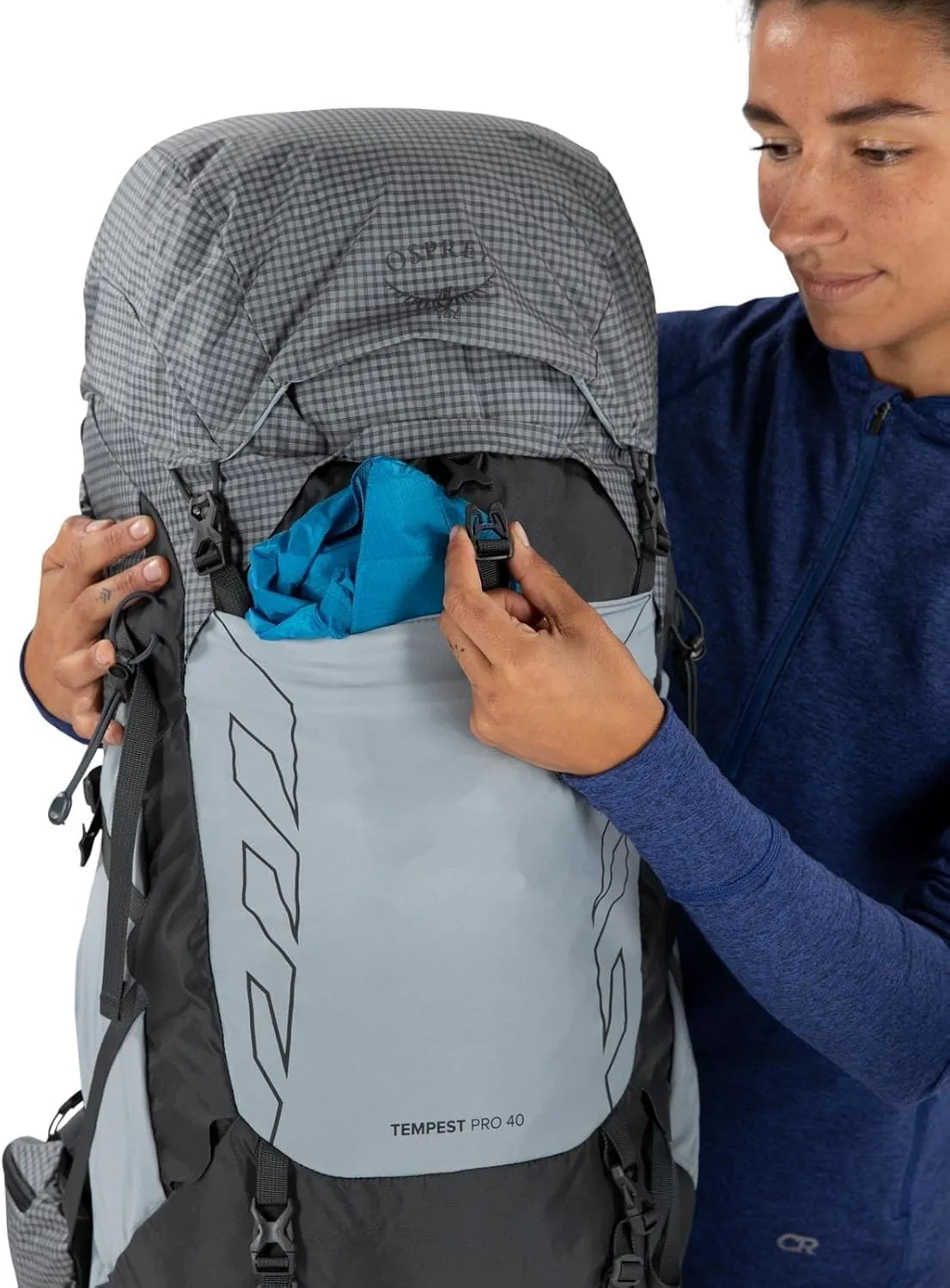 Osprey Tempest Pro 40L Women's Hiking Backpack with Hipbelt, Mars Orange, WXS/S