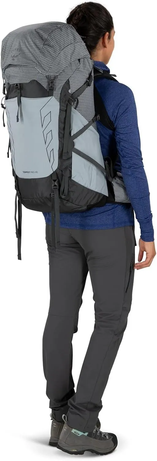 Osprey Tempest Pro 40L Women's Hiking Backpack with Hipbelt, Mars Orange, WXS/S