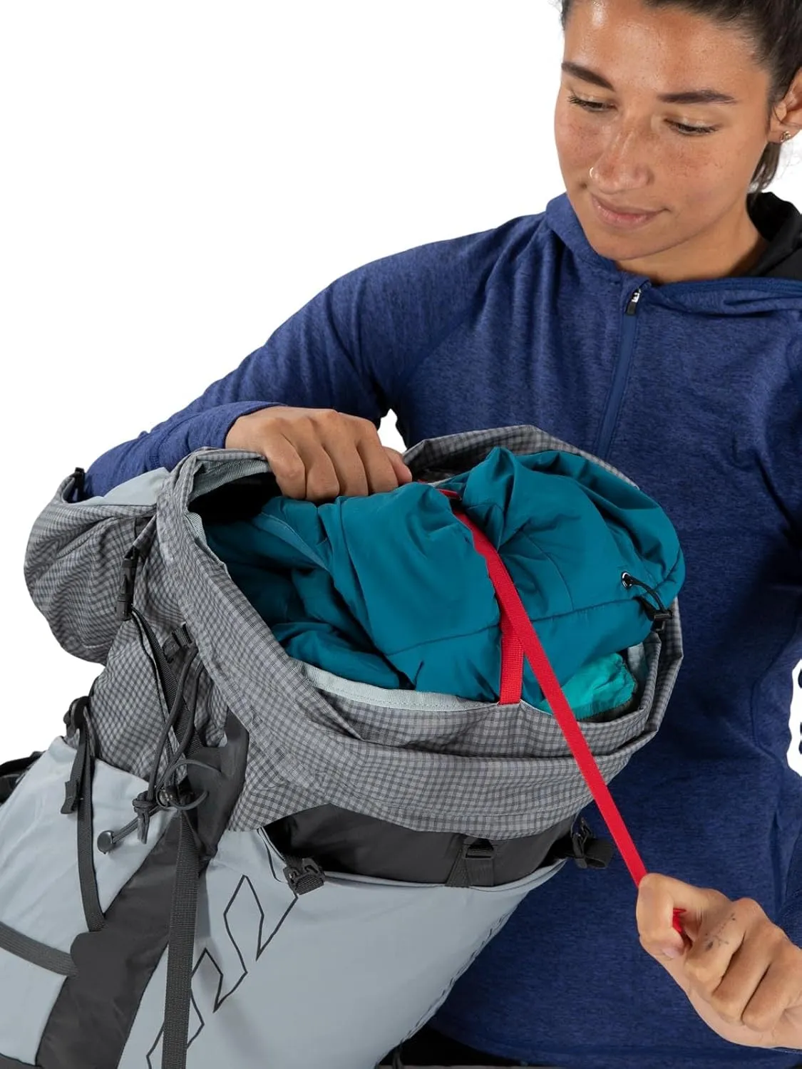 Osprey Tempest Pro 40L Women's Hiking Backpack with Hipbelt, Mars Orange, WXS/S