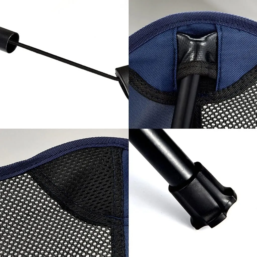 Outdoor Beach Chair Ultra-Light Folding Chair,High-Back Camping Chair,Breathable Mesh Backpack Chair,Outdoor,Camping,Picnic,Hiking,Travel Camping Backpack (Color : B)