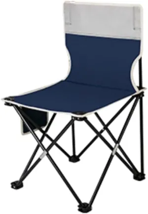 Outdoor Beach Chair Ultralight Camping Chair Portable Folding Chair, Heavy-Duty Support 330 Pounds, with Storage Bag，Blue Beach Chair Camping Backpack (Color : Blue, Size : 36 * 36 * 56CM)