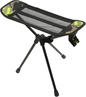 Outdoor Camping Stool Foldable Chair Lightweight Portable Moon Chair for Hiking BBQ Fishing Camping