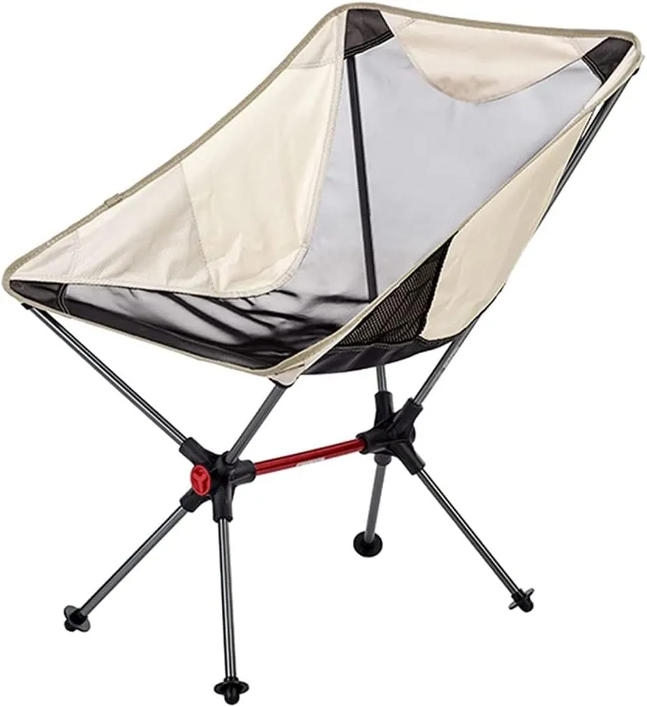 Outdoor Chair Folding Camping Beach Portable Simple Backrest Sketching Seat Stool with Mesh Fabric Foldable