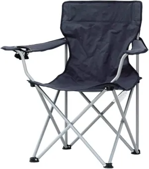 Outdoor Chair Folding Camping Chair Padded Camping Chairs Outdoor Folding Armchair with Cup Holder Beach Fishing Chair Portable Leisure High Backrest Chair Camping Chair Foldable Chair