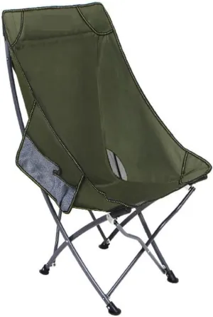Outdoor Chair Folding Camping Ultralight with Backrest Leisure Beach Seat Mesh External Hanging Bag Portable Backpack Foldable