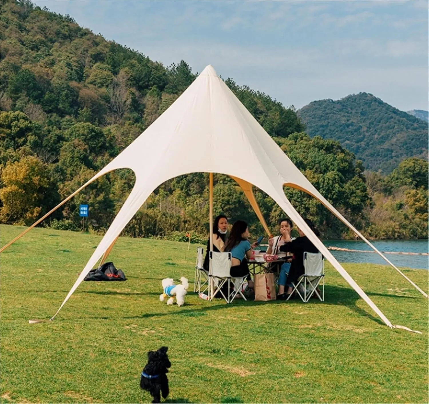 Outdoor Cloud Top Dome Large Tent Camping Canopy(X-Large)