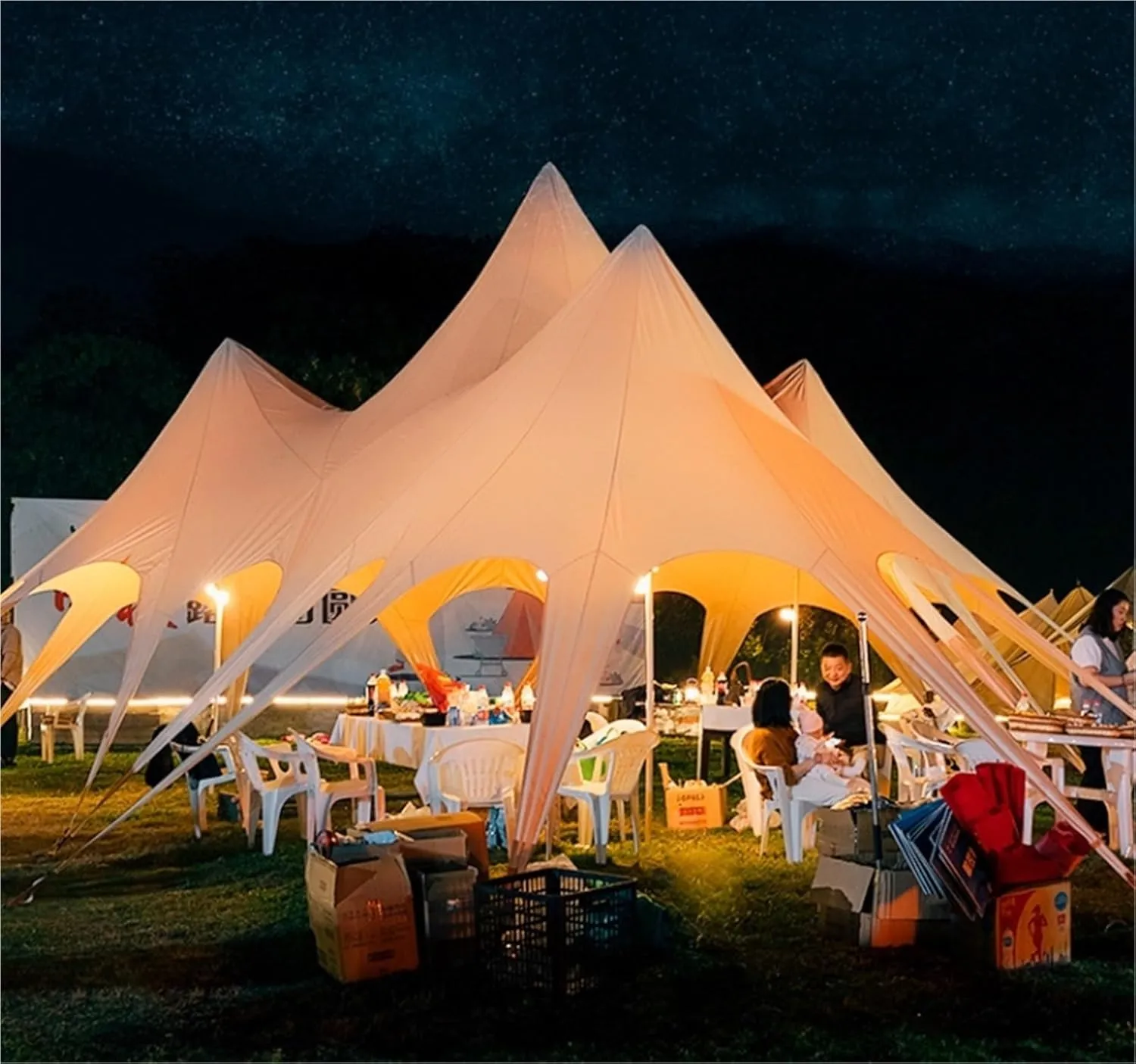 Outdoor Cloud Top Dome Large Tent Camping Canopy(X-Large)
